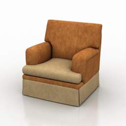 armchair 3D Model Preview #8c37528b