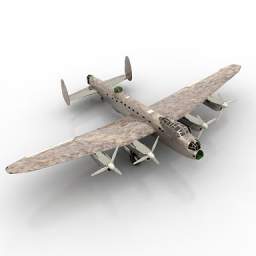 airplane 3D Model Preview #ad556d53