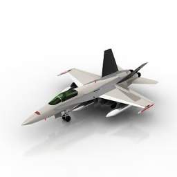 airplane hornet 3D Model Preview #dc005dc1