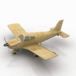 airplane 3D Model Preview #550bd896
