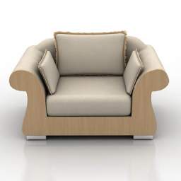 armchair 15 3D Model Preview #b4ccd53b
