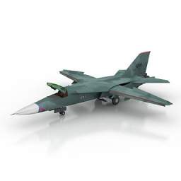 airplane f111 l 3D Model Preview #d4f386ea