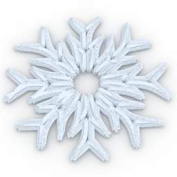 snowflake 5 3D Model Preview #56255d90