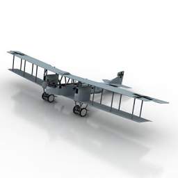 airplane got4 3D Model Preview #86038732