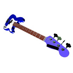bass guitar- 3D Model Preview #6c46baa5