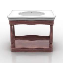 3D Washbasin preview