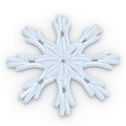 snowflake 3 3D Model Preview #faf56523
