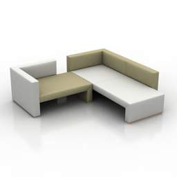 sofa 3D Model Preview #a76df39a