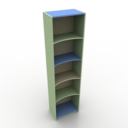 bookcase - 3D Model Preview #3cccc710