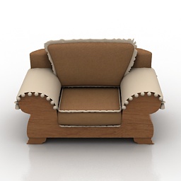 armchair 25 3D Model Preview #7ec94f1e