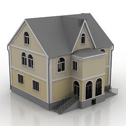 house 3D Model Preview #c187d59c