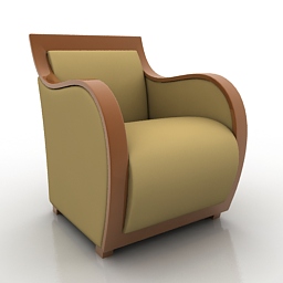 armchair 1 3D Model Preview #a1f723b6