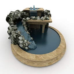 3D Fountain preview