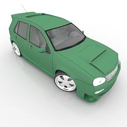 car golf 3 2006 3D Model Preview #74f9a080