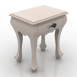 bedside table 3D Model Preview #56ef6cbc