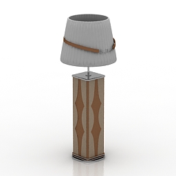Formitalia Texas Furniture Lamp 3d Model Gsm 3ds For