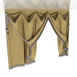 curtain 2 3D Model Preview #459fb1f8