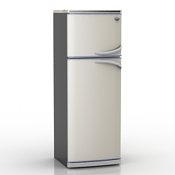 refrigerator 3D Model Preview #0dfed3f1