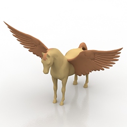 3D Pegasus preview