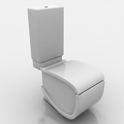 3D Toilet preview