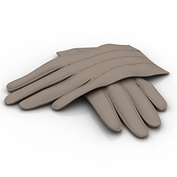 Gloves N161109 3d Model Gsm 3ds For Interior 3d