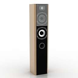 speaker 2 3D Model Preview #e1ad4f95