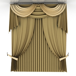curtain 3D Model Preview #e7161303