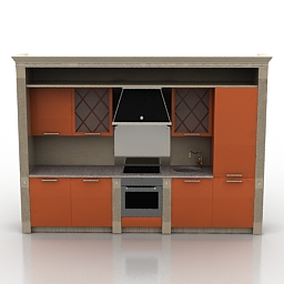 3D Kitchen preview