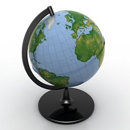 3D Model Globe | Category: Educational, scientific and medical 