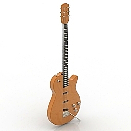 guitar gibson 3D Model Preview #b3437d46