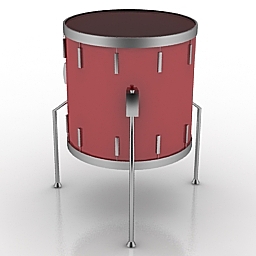 drum 2 3D Model Preview #03bf1794
