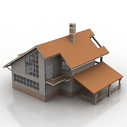 house 3D Model Preview #8a768eef