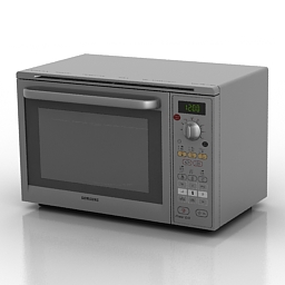 microwave - 3D Model Preview #640941c9