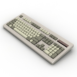 3d Model Keyboard Category Computer Table Interior Collection