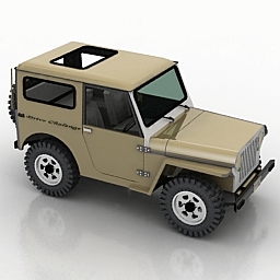 suzuki jimny lj80 modif 3D Model Preview #d62b97c5