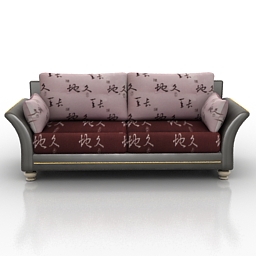 sofa 3D Model Preview #b7b3142a