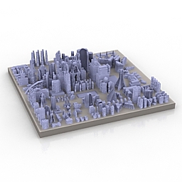 city 3D Model Preview #7964ec44