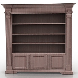 bookcase 3D Model Preview #83dfe775