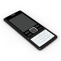 phone nokia 6300 3D Model Preview #eb75e918