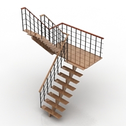 stair 3D Model Preview #0c389d82