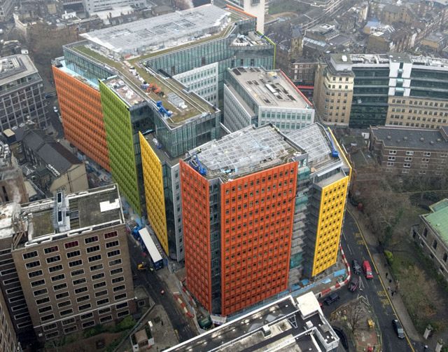 Renzo Piano completes colourful London project