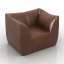 3D "Le Bambole sofa and armchair" - Interior Collection