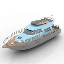 Ship N010710 3d Model Gsm 3ds For Exterior 3d