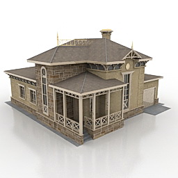 house 3D Model Preview #0d76bf8f