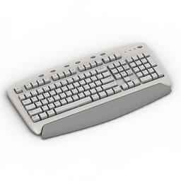 3d Model Keyboard Category Office Equipment
