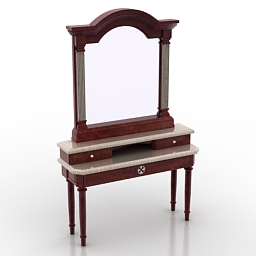 dressing table florida family impero 3D Model Preview #3e505099