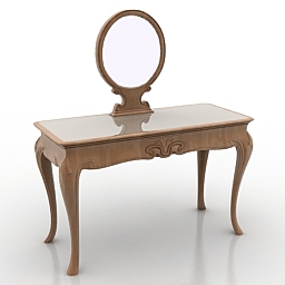 dressing table 3 3D Model Preview #6019ae7a