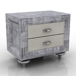 bedside table 3D Model Preview #6b48cc46