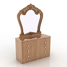 dressing table 6 3D Model Preview #cb132981