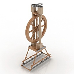 spinning machine 3D Model Preview #fe51074a